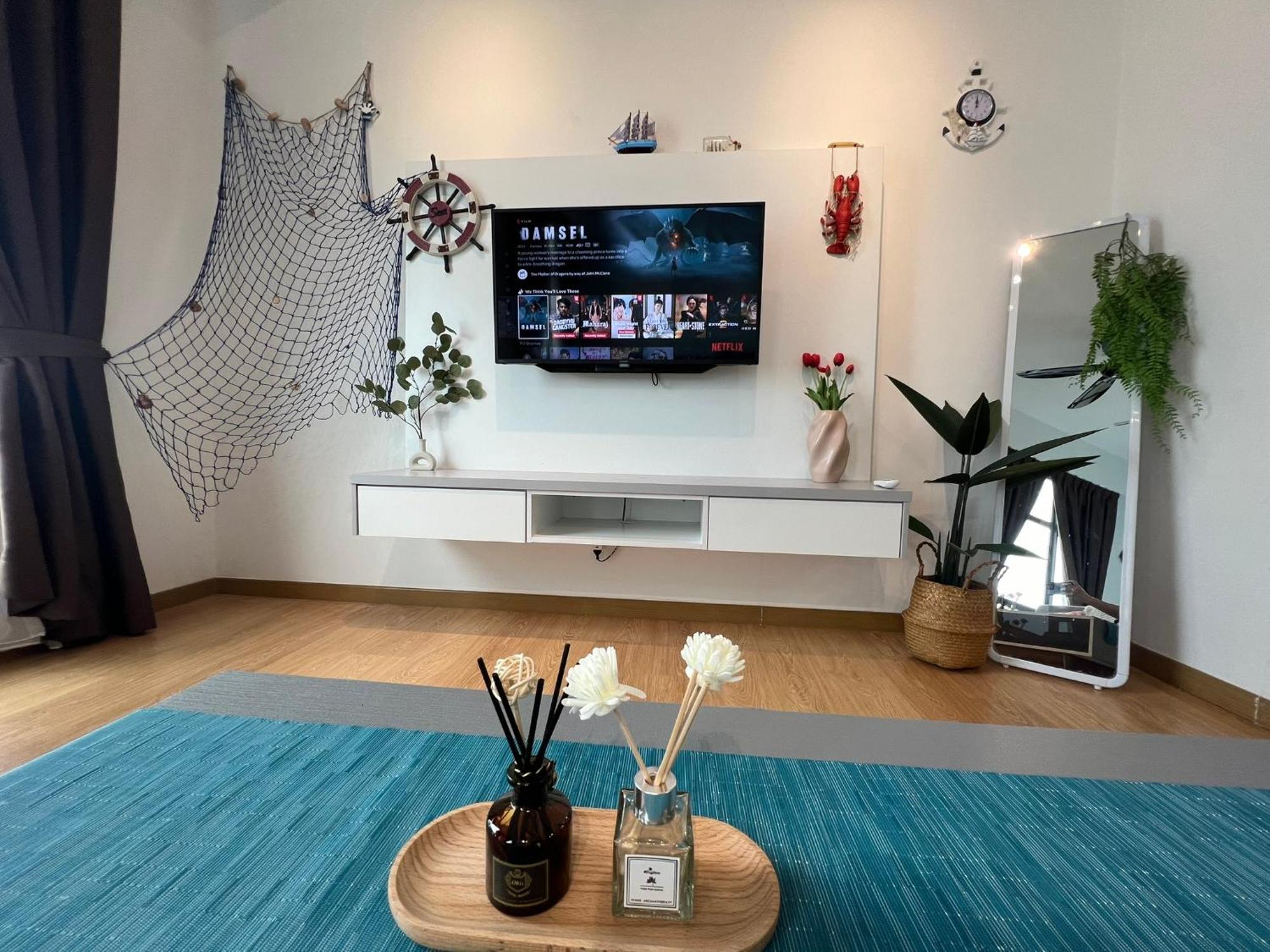 Oceanbay2 Seaview 6Pax Studio Netflix A-18-12 Куантан Екстер'єр фото