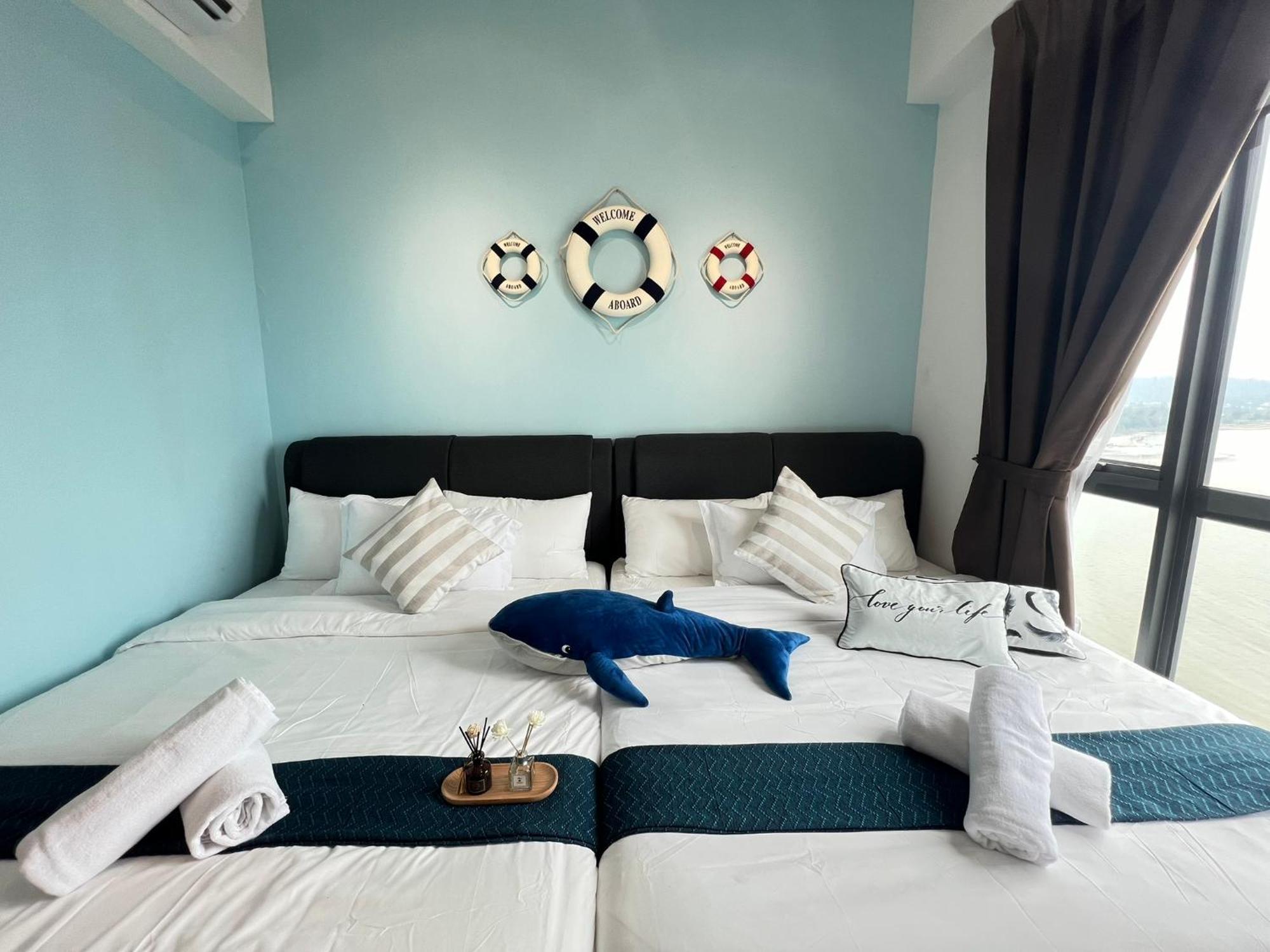 Oceanbay2 Seaview 6Pax Studio Netflix A-18-12 Куантан Екстер'єр фото
