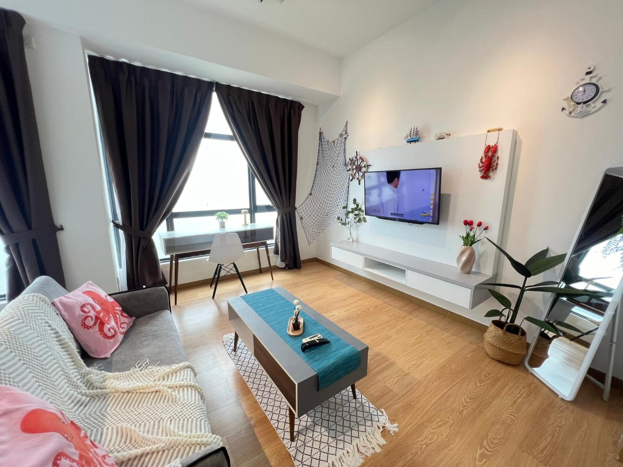 Oceanbay2 Seaview 6Pax Studio Netflix A-18-12 Куантан Екстер'єр фото